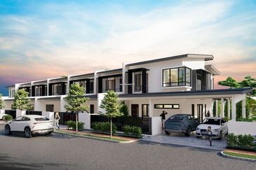 Large unit of Double Storey Corner Houses at Oakland Garden, Stephen Yong open for booking