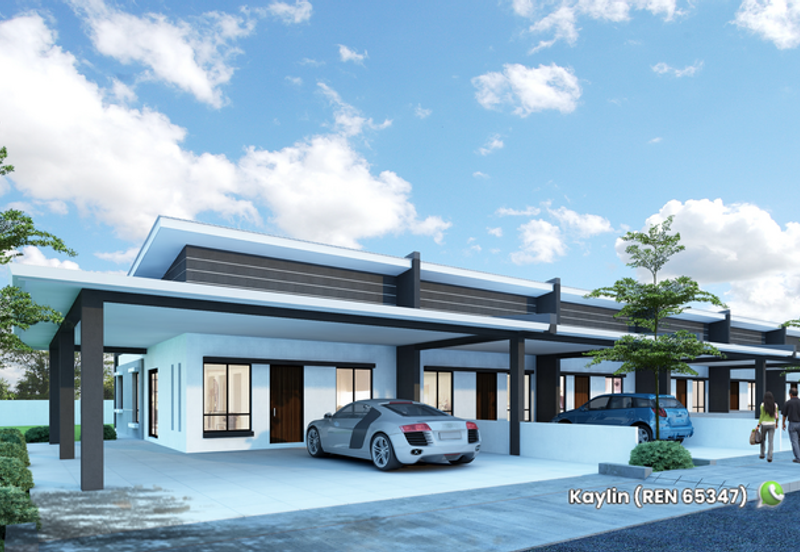 Single Storey Terrace Corner @ Central Emerald, Landeh Open for booking