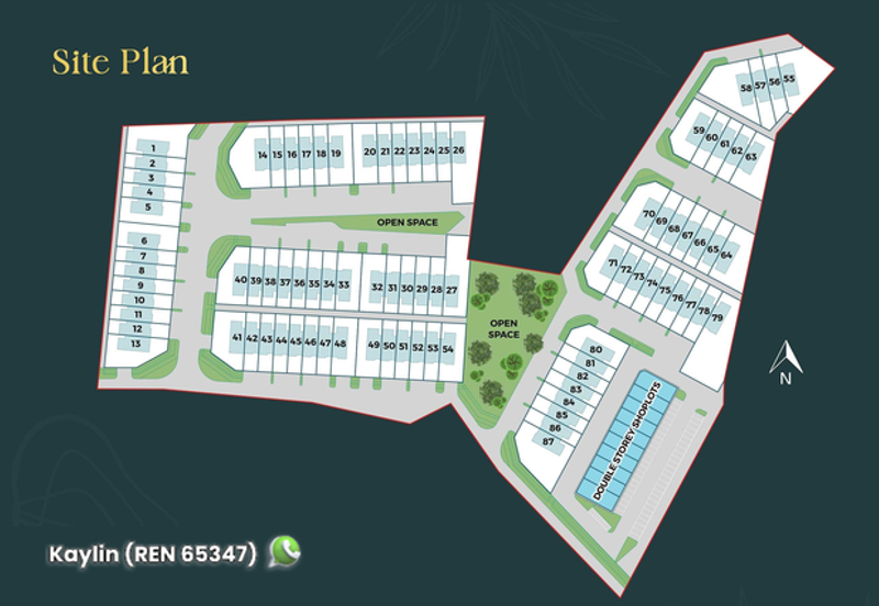 Double Storey Terrace Corner @ Ava Emerald, Moyan open for sale