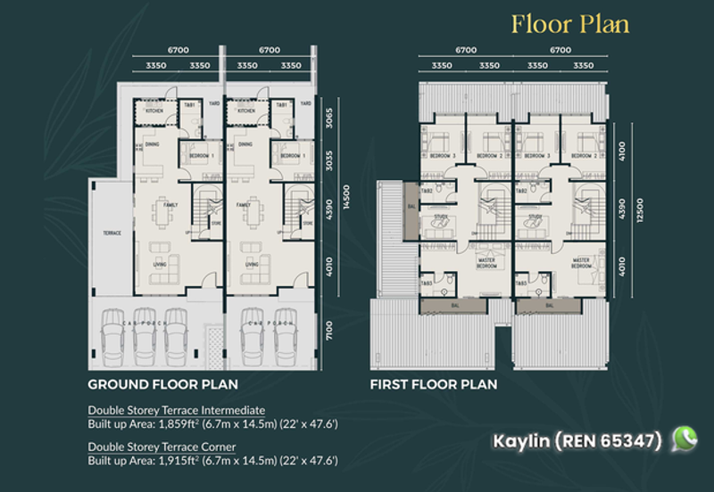 Double Storey Terrace Corner @ Ava Emerald, Moyan open for sale