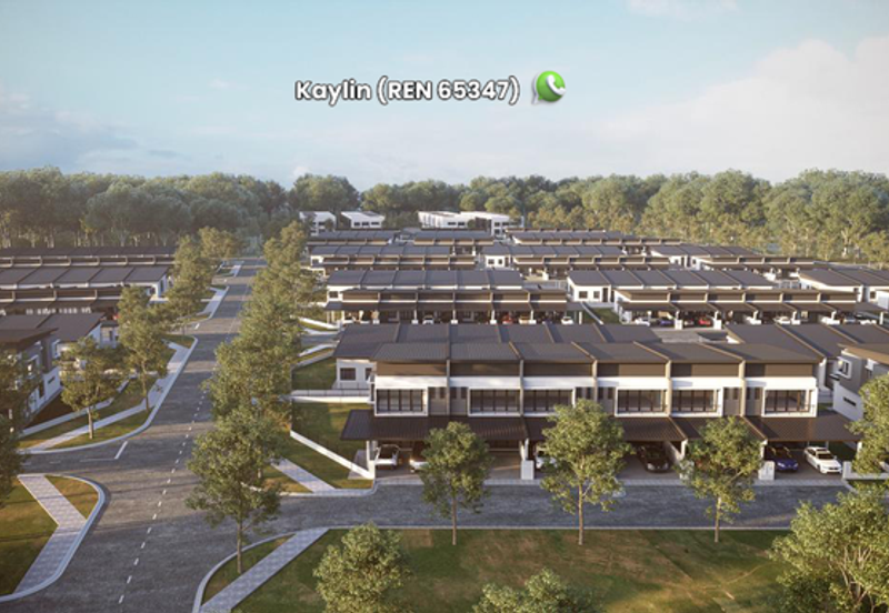 Double Storey Terrace at Westhill Villa @ Matang 6th Mile open for booking