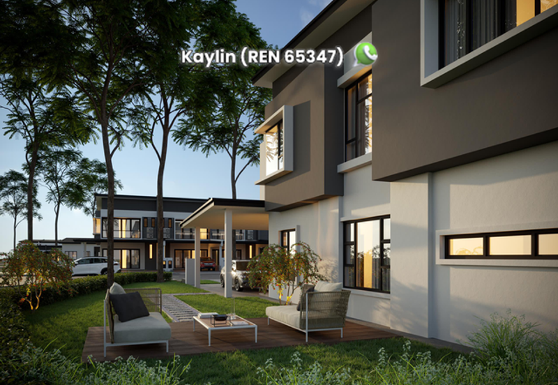 Double Storey Terrace at Westhill Villa @ Matang 6th Mile open for booking