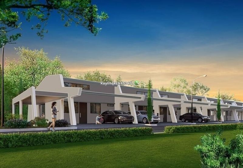 Single Storey Terrace Corner at Matang 7th Mile open for booking