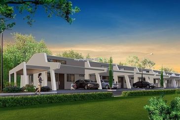 Single Storey Terrace Corner at Matang 7th Mile open for booking