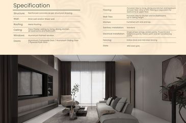 Double Storey Terrace Corner house at Muara Tuang (8th Mile Kuching) open for booking