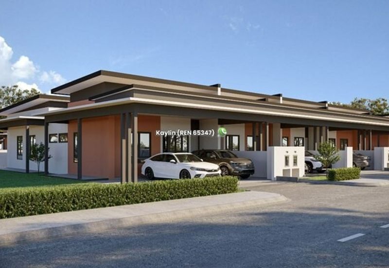 Single Storey Terrace Corner at Matang Vista open for booking