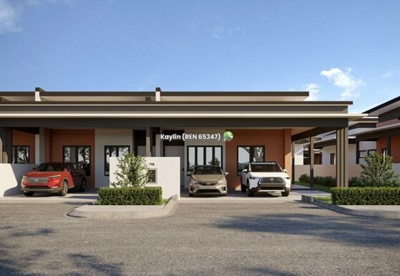 Single Storey Terrace Corner at Matang Vista open for booking