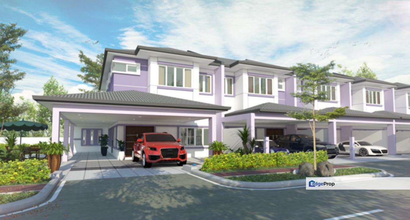 Double Storey Semi-Detached at Taman Berlian Phase 20 open for booking, Sarawak, Kota Samarahan
