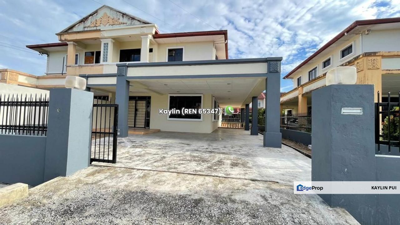 Double Storey Semi-Detached House for Sale @ Segedup, Batu Kawa, Sarawak, Kuching