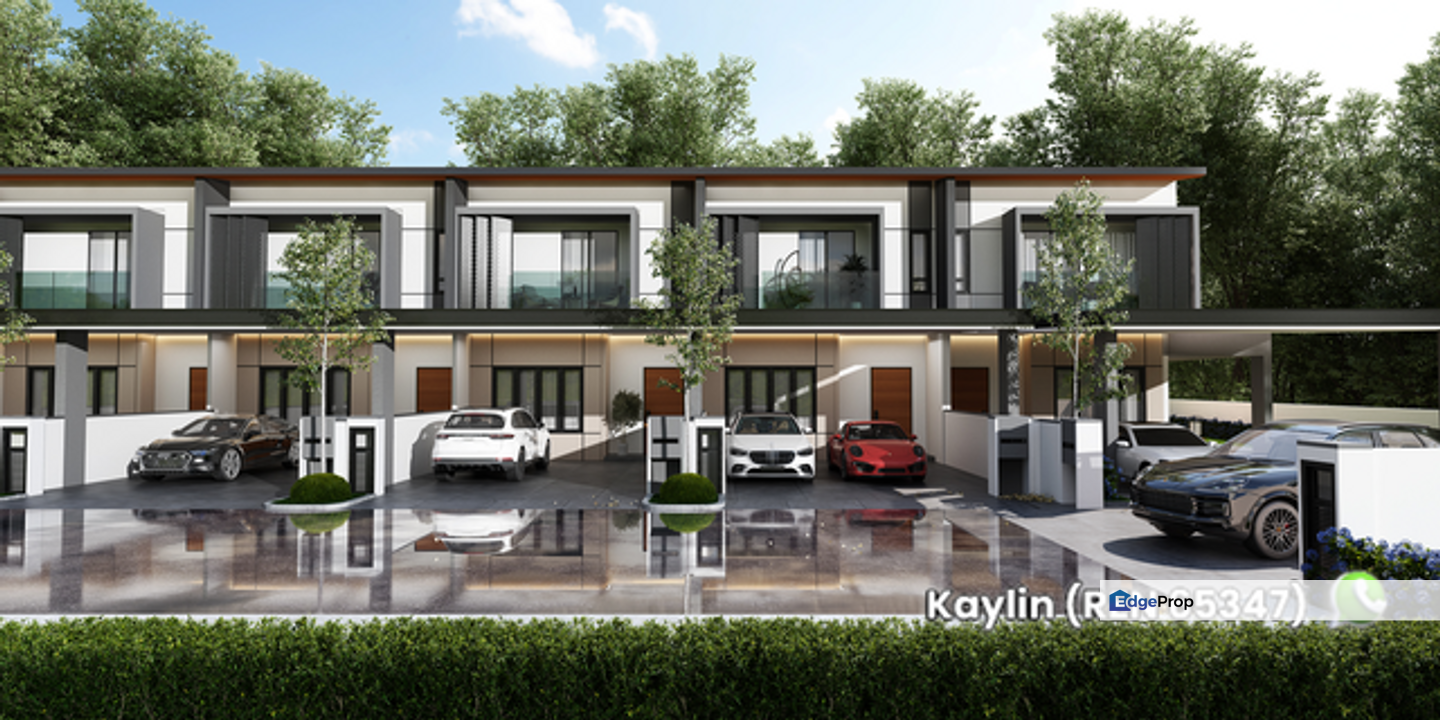 Double Storey Terrace @ Ava Emerald, Moyan open for sale, , 