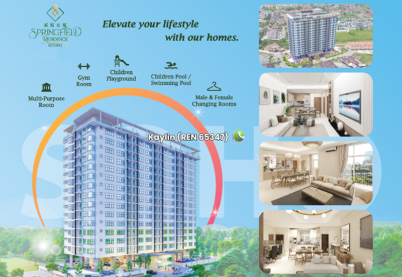 6 bedrooms unit (Dual Key) at Spring Field Residence at Seng Goon open for booking