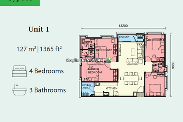 4 bedrooms unit at Spring Field Residence at Seng Goon open for booking