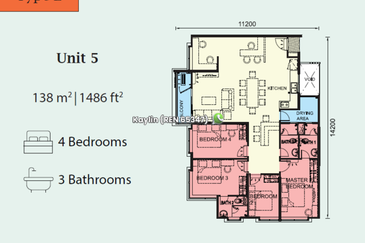 4 bedrooms unit at Spring Field Residence at Seng Goon open for booking