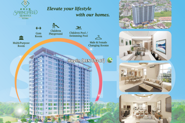 4 bedrooms unit (Dual Key) at Spring Field Residence at Seng Goon open for booking