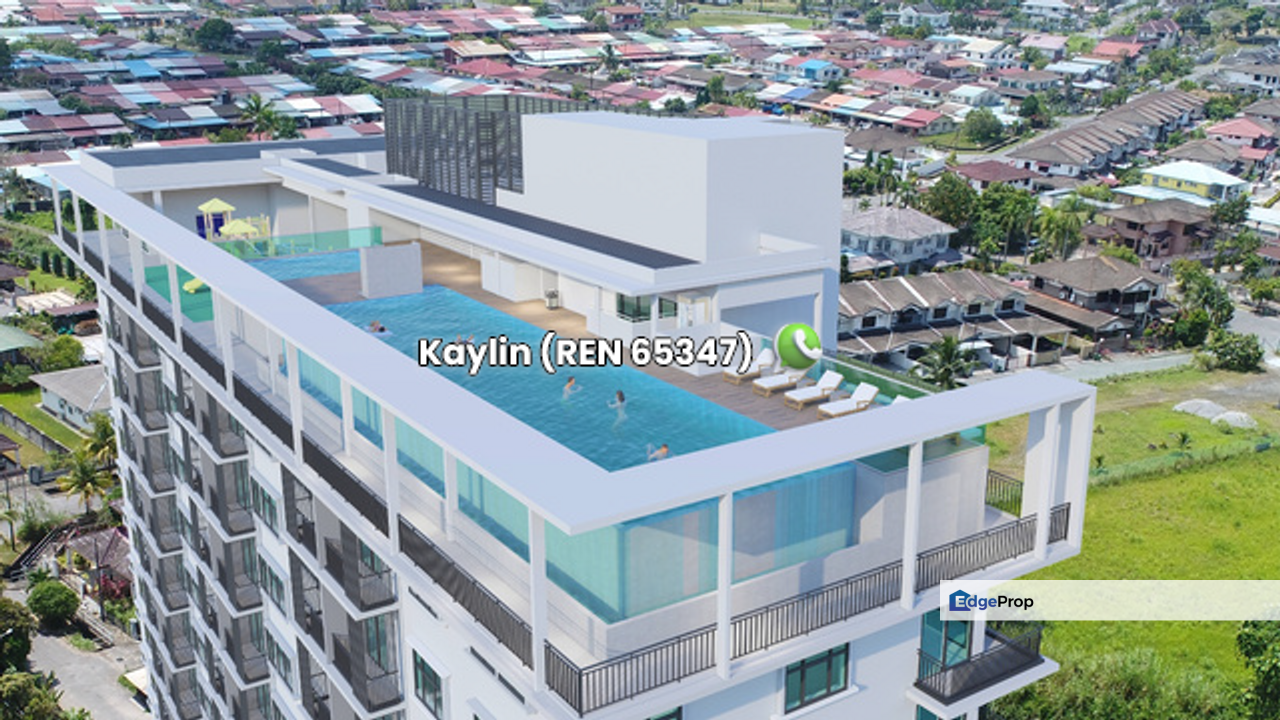 3 bedrooms unit at Spring Field Residence at Seng Goon open for booking, Sarawak, Kuching