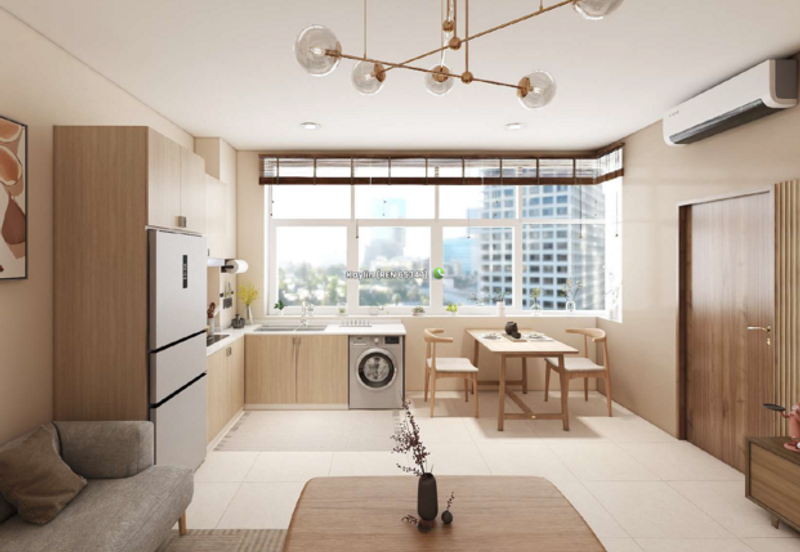 3 bedrooms unit at Spring Field Residence at Seng Goon open for booking