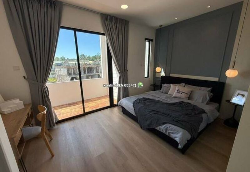 1.5 Storey Townhouse at 12th Mile Siburan Estate 84 open for booking