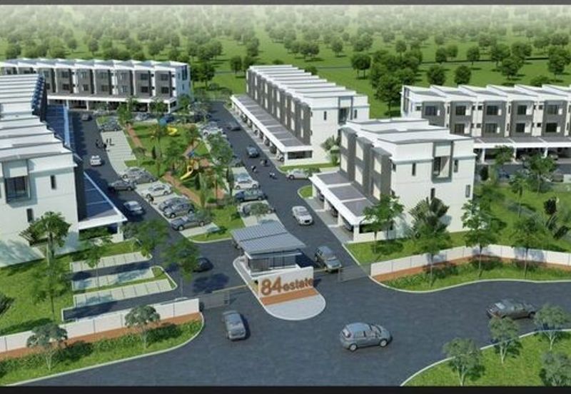 1.5 Storey Townhouse at 12th Mile Siburan Estate 84 open for booking