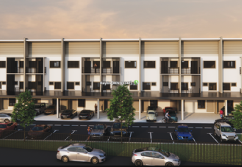 D'everglades townhouse at Stutong prime area open for booking