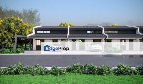 Single Storey Terrace Intermediate house at FAC Road, Near Kopodims Matang open for booking, , 