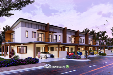 Double Storey Terrace at Hyde Park, Matang - Sungai Tengah open for Booking