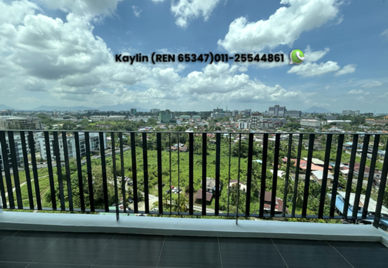 Tropics City highest floor 3 bedrooms unit for sale (Jalan Song, King Centre)