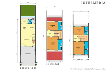 Brand New 3 Storey intermediate at Aurora Height Moyan for Sale