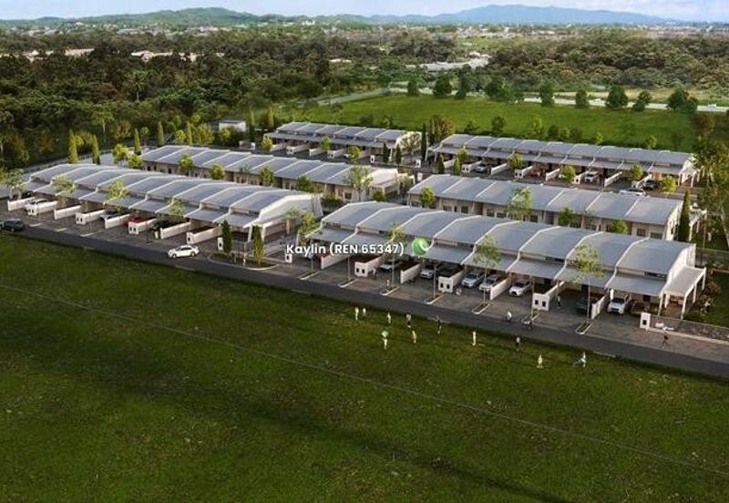 Single Storey Terrace at Matang 7th Mile open for booking