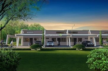Single Storey Terrace at Matang 7th Mile open for booking