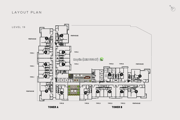 The Rise Residence Highest Floor 2 bedrooms for sale