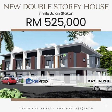 Stakan Mewah 4 Double Storey Terrace Open for booking, Sarawak, Kuching