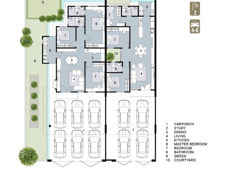 Single Storey Terrace Corner at Matang 8th Mile Casa Harmoni for sale
