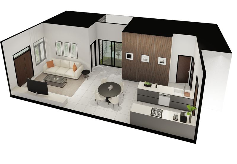 Single Storey Terrace Corner at Matang 8th Mile Casa Harmoni for sale