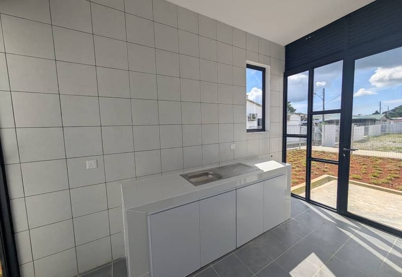 Single Storey Terrace Corner at Matang 8th Mile Casa Harmoni for sale