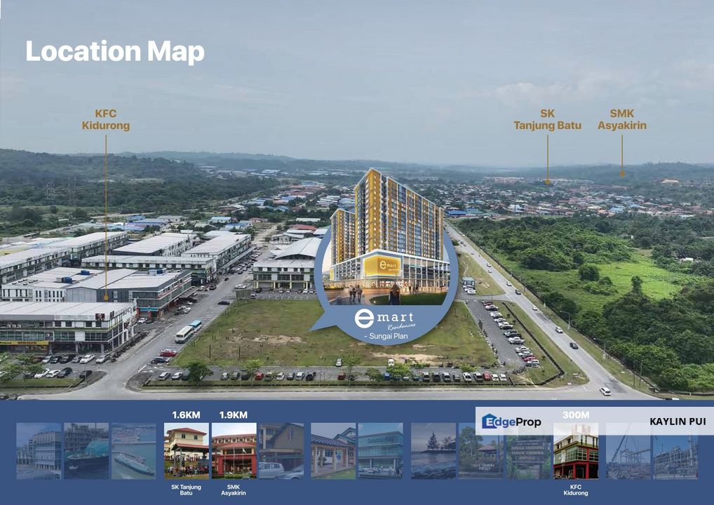 Emart Residences @ Sungai Plan, Kidurong Bintulu – Open for Booking, Sarawak, Bintulu