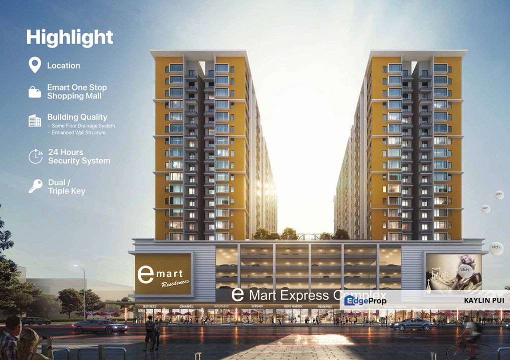 Emart Residences @ Sungai Plan, Kidurong Bintulu – Open for Booking, Sarawak, Bintulu