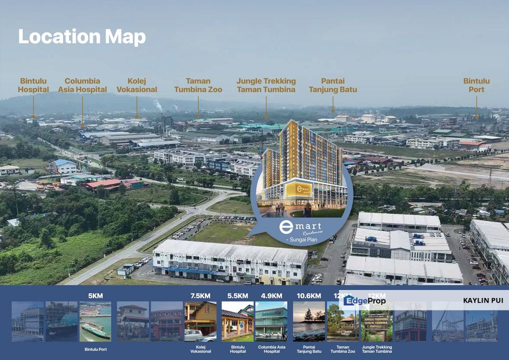 Emart Residences @ Sungai Plan, Kidurong Bintulu – Open for Booking, Sarawak, Bintulu
