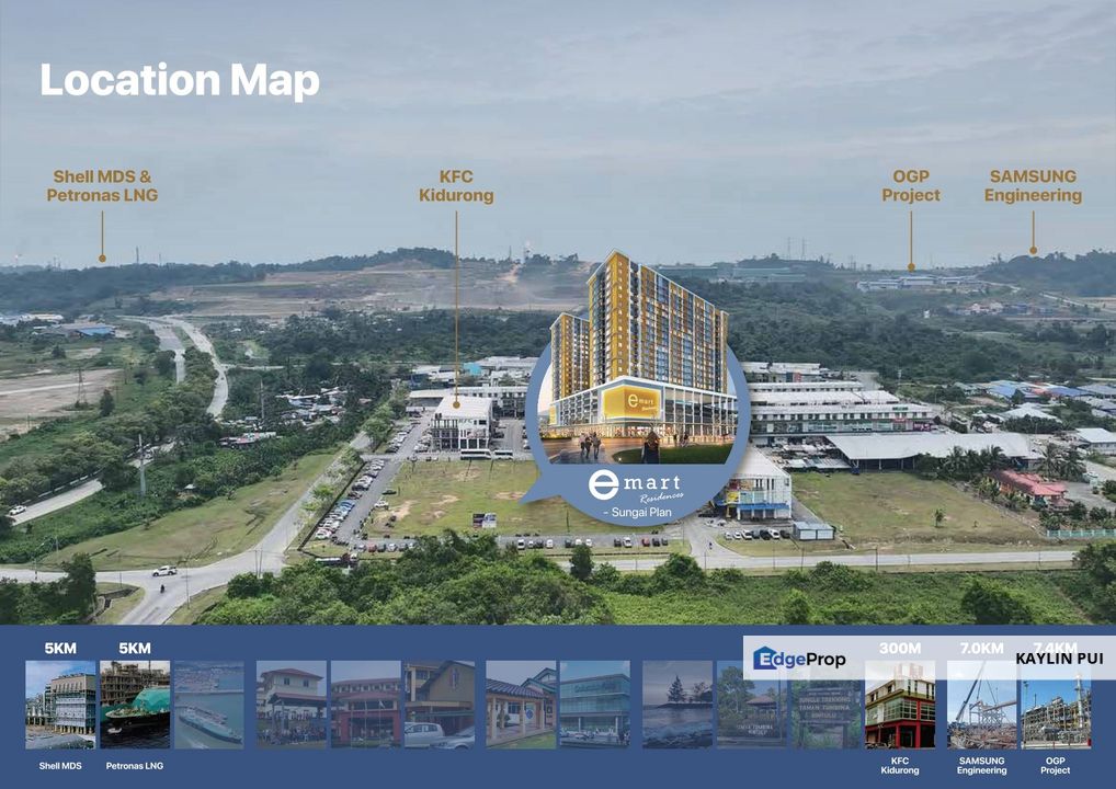 Emart Residences @ Sungai Plan, Kidurong Bintulu – Open for Booking, Sarawak, Bintulu