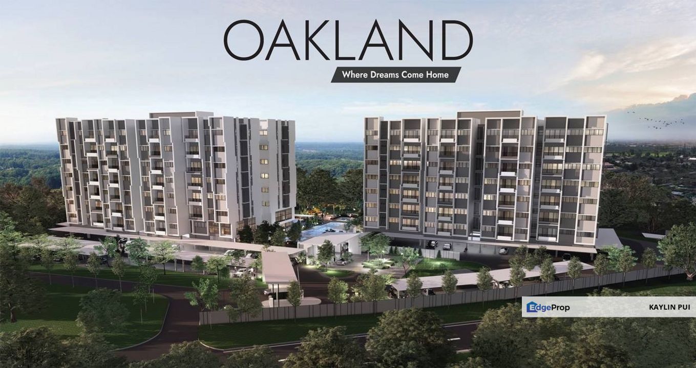 3 bedrooms corner unit at Oakland Residence Stapok open for booking, Sarawak, Kuching