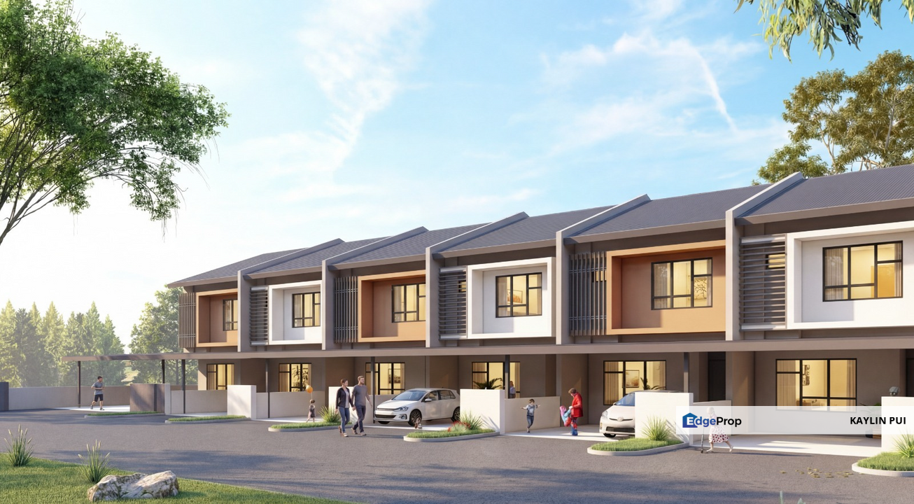 Freehold Double Storey Terrace Intermediate at The Residence 2 at Muara Tuang Samarahan open for booking, Sarawak, Kota Samarahan