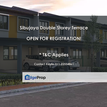 Double Storey Terrace house at Sibujaya is now open for registration, Sarawak, Sibu