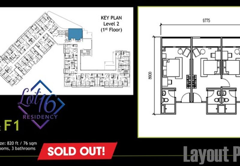 Royal Stampin Residency @ Lot 16 Serviced Apartment @ Stampin Tengah 🏡 Kuching Prime Area for sale