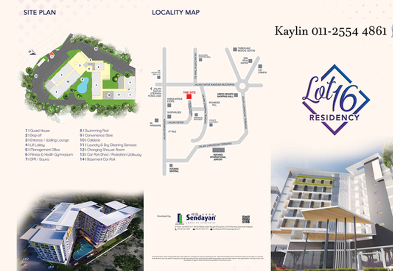 Royal Stampin Residency @ Lot 16 Serviced Apartment @ Stampin Tengah 🏡 Kuching Prime Area for sale