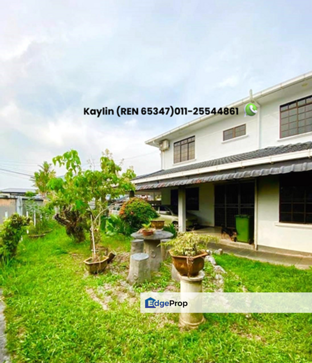 Double Storey Semi-Detached House at Green Height, Stampin Tengah, Sarawak, Kuching