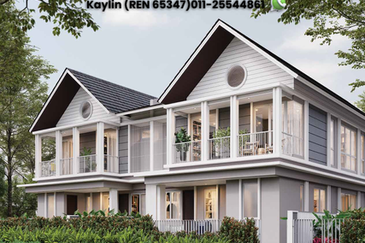 Double Storey Semi-Detached houses at Kenny Heights, Jalan Ong Tiang Swee (The Mansions) open for registration of interest