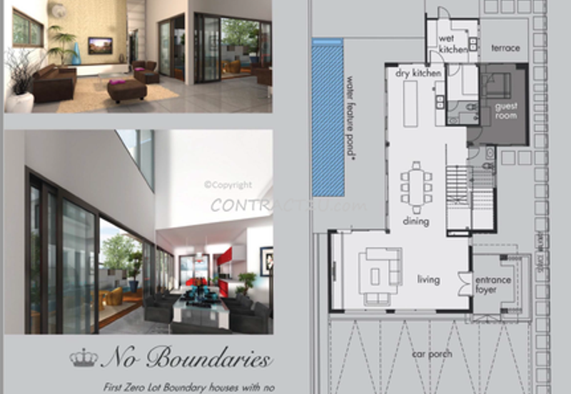 3-Storey Bungalow/Detached House at Windsor Estate for rent