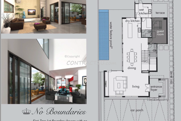 3-Storey Bungalow/Detached House at Windsor Estate for rent