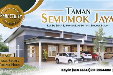 Single Storey Terrace at Taman Semumok Jaya, Betong for Sale