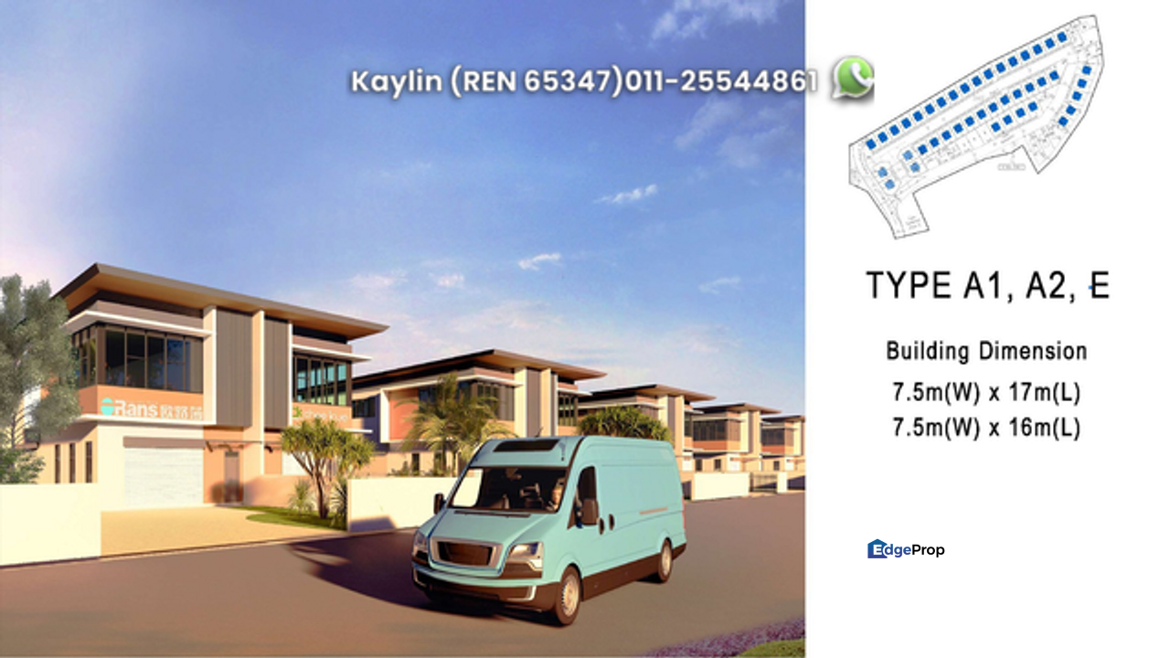 New light industrial developer at Sama Jaya (i-Health Industrial) for sale, Sarawak, Kuching