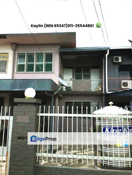 Double Story Intermediate House at Kenyalang for sale, , 